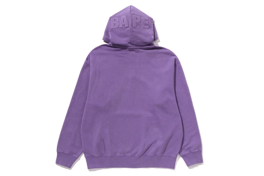 GARMENT DYE ONE POINT RELAXED FIT PULLOVER HOODIE