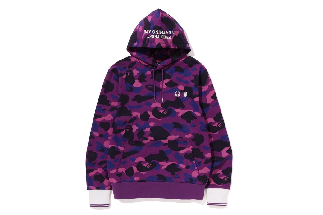 Selection of authentic purple BAPE hoodies